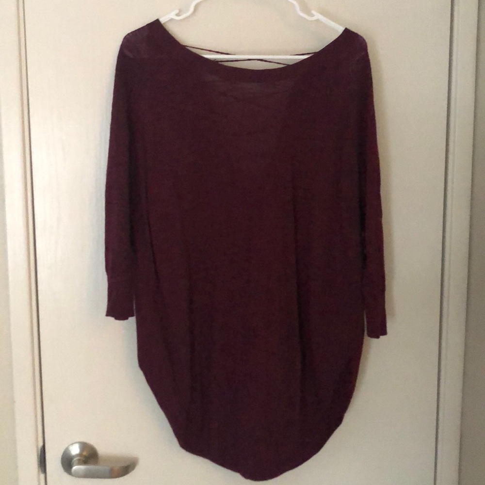 Maroon Lightweight Sweater